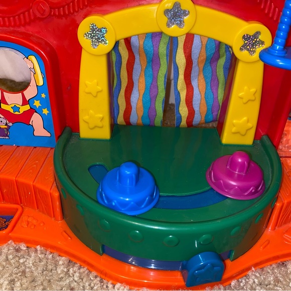 Little people big top circus carnival Lion elephant trapeze teeter totter - Picture 5 of 17